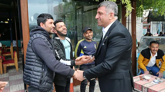 CHP'li Erol, seçim çalışmalarına devam ediyor