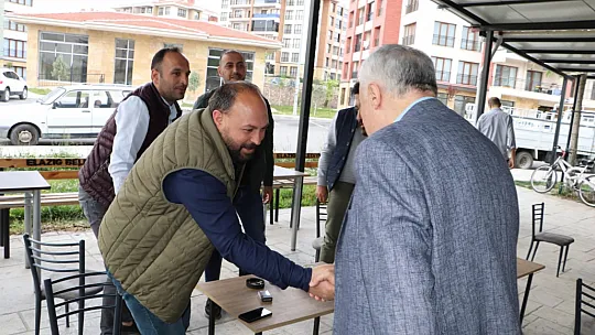 Demirbağ 'Her Zaman Halkla, Muhtarlarımızla İç İçe Olduk'