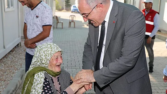 Vali Toraman Ahıskalı Türklerle Buluştu