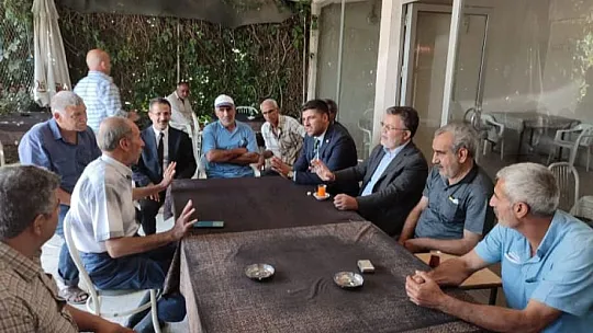Yeniden Refah Partisi İl Teşkilatı Gezin ve Bermaz'da Vatandaşla Buluştu