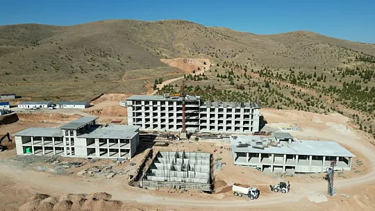 Elazığ Polis Meslek Eğitim Merkezi İnşaatı Devam Ediyor