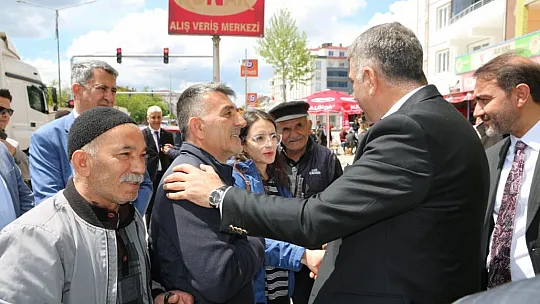 CHP'li Erol, seçim çalışmalarına devam ediyor