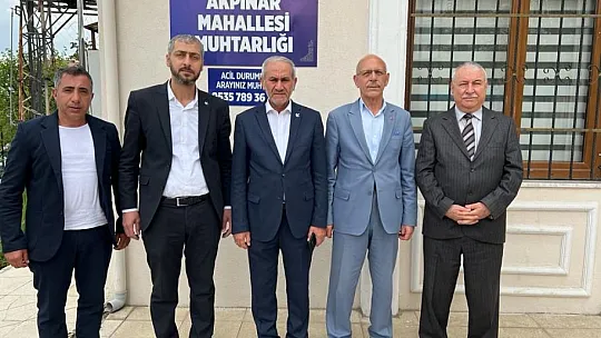 Yeniden Refah Partisi İl Başkanı Ömer Ateş seçim çalışmalarını sürdürüyor