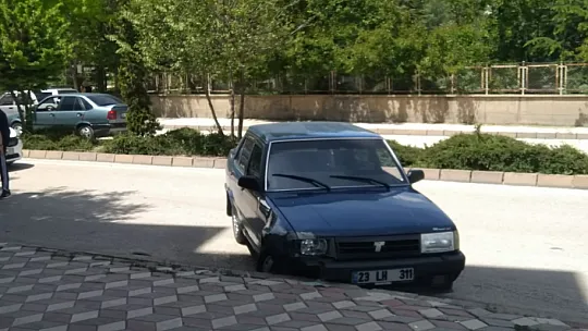 Elazığ'da Maddi Hasarlı Trafik Kazası