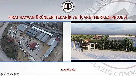 Fırat Hayvan Ürünleri Tedarik Ve Ticaret Merkezi İçin İmzalar Atıldı