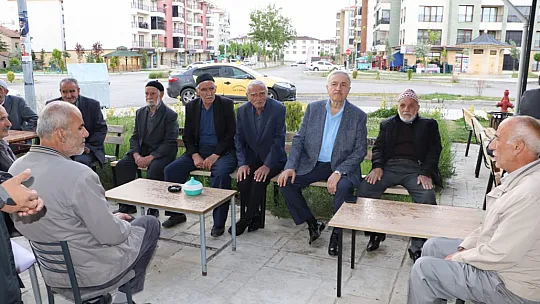 Demirbağ 'Her Zaman Halkla, Muhtarlarımızla İç İçe Olduk'