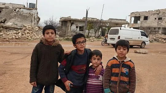 Elazığ İHH Yetim Birimi İdlib'te