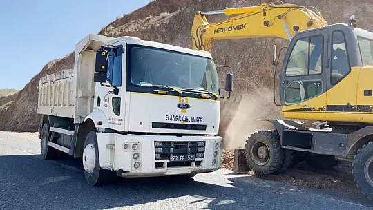 Elazığ İl Özel İdaresi, Asfaltlama İle Yol Bakım Ve Onarım Çalışmalarını Devam Ettiriyor