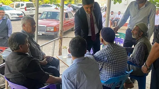 Yeniden Refah Partisi Elazığ İl Teşkilatı, Arıcak, Erimli ve Alacakaya'yı Ziyaret Etti