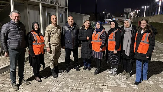 Türk Kadınlar Derneği İle Hayme Ana, Depremzedeleri Unutmadı