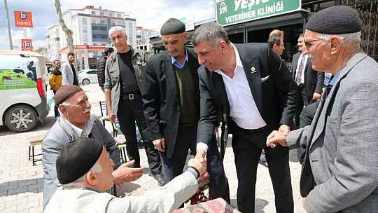CHP'li Erol, seçim çalışmalarına devam ediyor