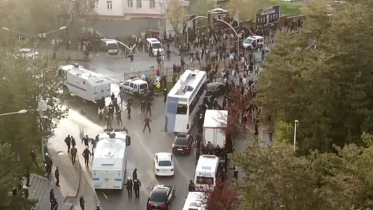 Erzurum'da İmamoğlu mitinginde olay