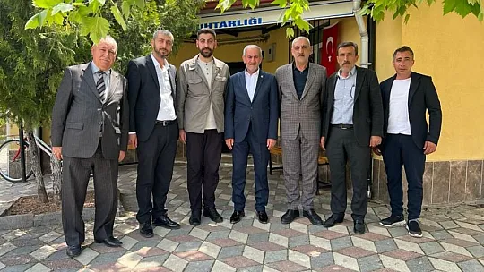 Yeniden Refah Partisi İl Başkanı Ömer Ateş seçim çalışmalarını sürdürüyor