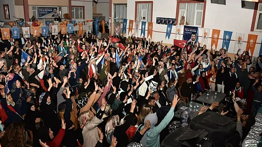 Ak Parti Seçim Çalışmalarını Sürdürüyor