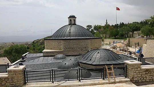 Elazığ'da Tarihi Hoca Hasan Hamamı'nın Restorasyon Çalışmaları Bitmek Üzere