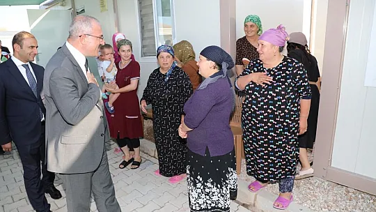 Vali Toraman Ahıskalı Türklerle Buluştu