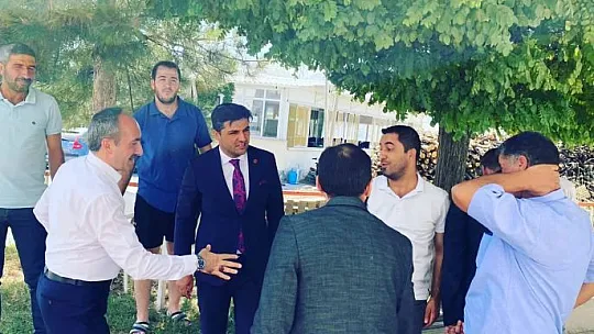 Yeniden Refah Partisi Elazığ İl Teşkilatı, Arıcak, Erimli ve Alacakaya'yı Ziyaret Etti