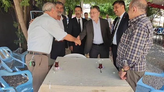 Yeniden Refah Partisi İl Teşkilatı Gezin ve Bermaz'da Vatandaşla Buluştu