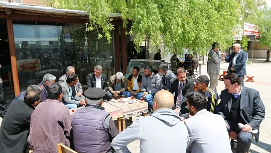 CHP'li Erol, seçim çalışmalarına devam ediyor