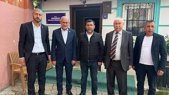 Yeniden Refah Partisi İl Başkanı Ömer Ateş seçim çalışmalarını sürdürüyor