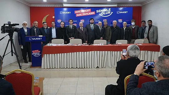 Saadet Partisi Elazığ İl Başkanlığı İl Divan Toplantısı Yoğun Katılımla Yapıldı