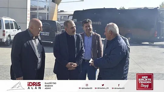 ETSO Başkan Adayı Alan, Karakoçan İlçesini Ziyaret Etti