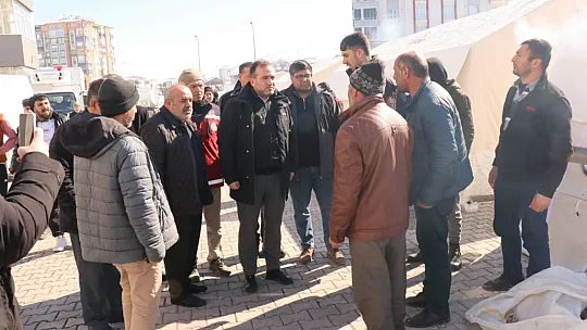 Milletvekili Ağar: 'Acil İhtiyaçlar Elazığ'dan Karşılandı'