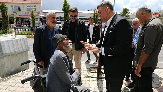 CHP'li Erol, seçim çalışmalarına devam ediyor