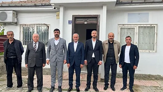 Yeniden Refah Partisi İl Başkanı Ömer Ateş seçim çalışmalarını sürdürüyor