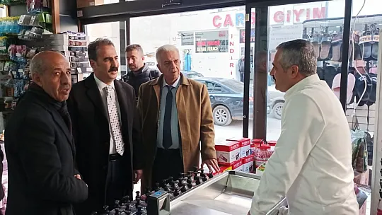 İYİ Parti Milletvekili Aday Adayı Ercan, Kovancılar İlçesi'ni Gezdi