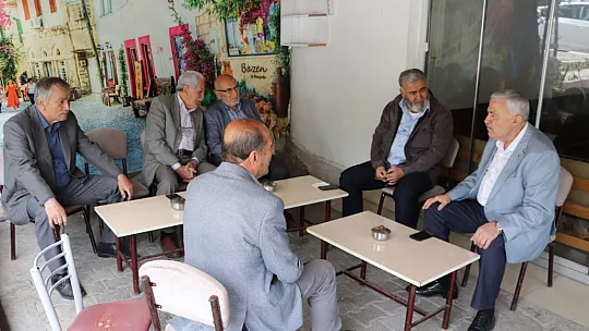 Demirbağ 'Her Zaman Halkla, Muhtarlarımızla İç İçe Olduk'