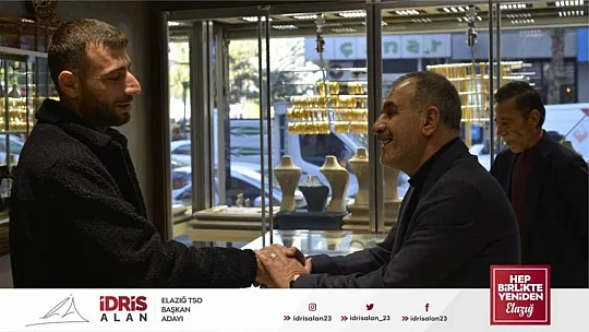 ETSO Başkan Adayı Alan, Karakoçan İlçesini Ziyaret Etti