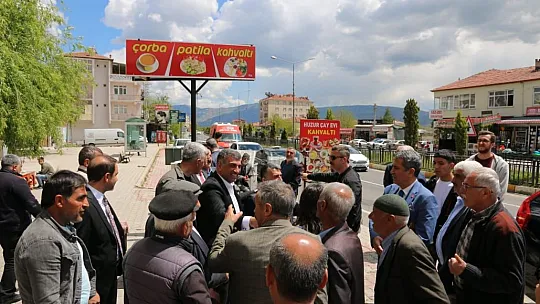 CHP'li Erol, seçim çalışmalarına devam ediyor