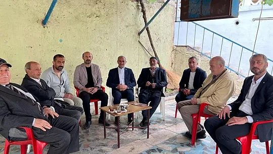 Yeniden Refah Partisi İl Başkanı Ömer Ateş seçim çalışmalarını sürdürüyor