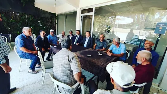 Yeniden Refah Partisi İl Teşkilatı Gezin ve Bermaz'da Vatandaşla Buluştu