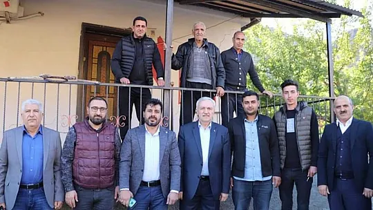 Milletvekili Demirbağ, Arıcak'ta Esnaf ve Vatandaşlarla Bir Araya Geldi