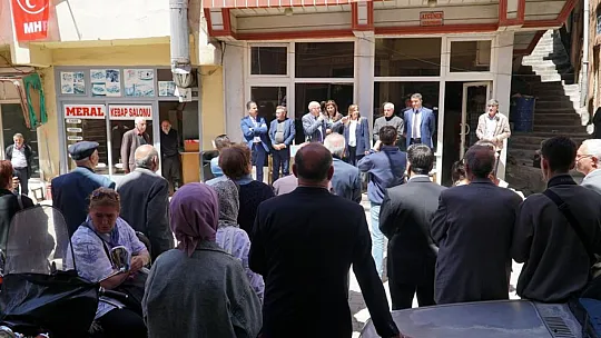Vatandaştan Sönmez'e :' Demokrasiyi, Huzuru, Adaleti Özledik Biz Arkanızdayız'