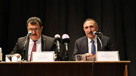 TÜBİTAK Başkanı Prof. Dr. Hasan Mandal Fırat Üniversitesi Akademisyen ve Öğrencileri ile Bir Araya Geldi