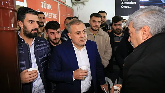Milletvekili Metin Bulut, Sanayi Sitesinde Gençlerle Bir Araya Geldi