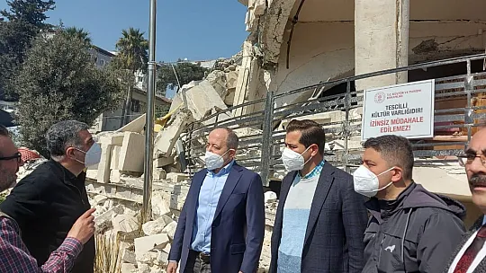 Milletvekili Erol, Deprem bölgesi Hatay'da