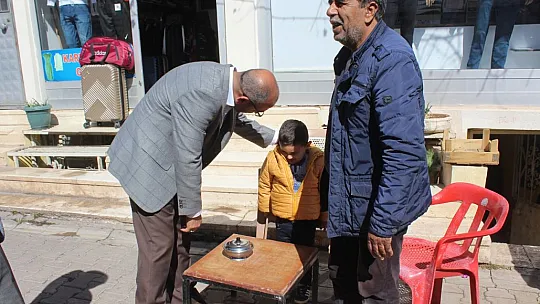 HÜDA PAR Genel Başkan Yardımcısı Şahin memleketi Palu`da vatandaşları ziyaret etti