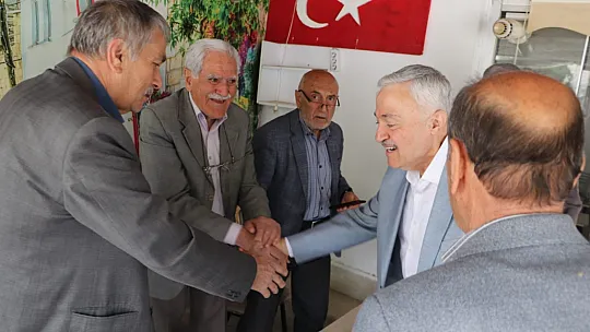 Demirbağ 'Her Zaman Halkla, Muhtarlarımızla İç İçe Olduk'