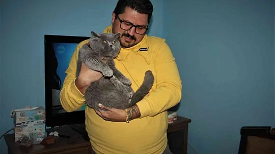 9 kiloluk 'Çiko' zayıflamak için diyete başladı
