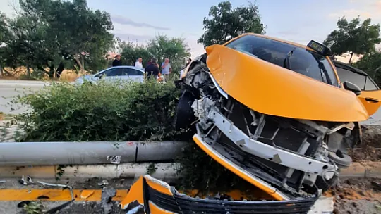 Direksiyon Başına Alkollü Geçti Aracını Perte Çıkardı