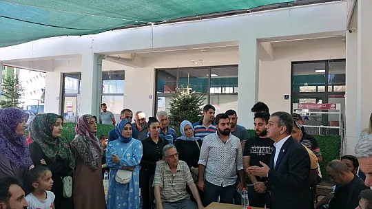 Erol Keleş Çatalçeşme Sakinlerini Dinliyor