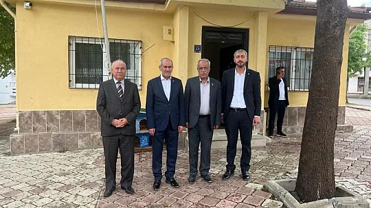 Yeniden Refah Partisi İl Başkanı Ömer Ateş seçim çalışmalarını sürdürüyor