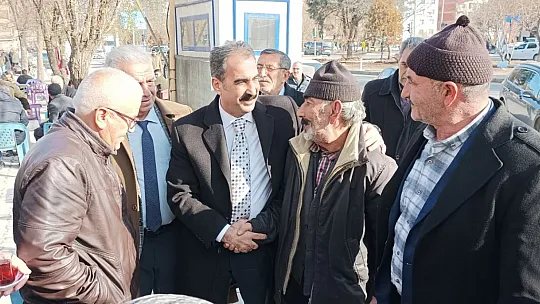 İYİ Parti Milletvekili Aday Adayı Ercan, Kovancılar İlçesi'ni Gezdi