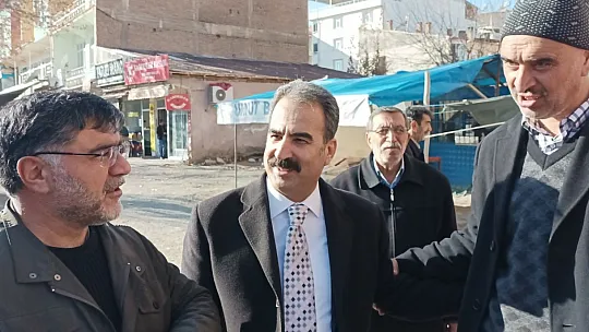 İYİ Parti Milletvekili Aday Adayı Ercan, Kovancılar İlçesi'ni Gezdi