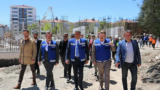 Milletvekili Erol, Dev Yatırımda İncelemelerde Bulundu
