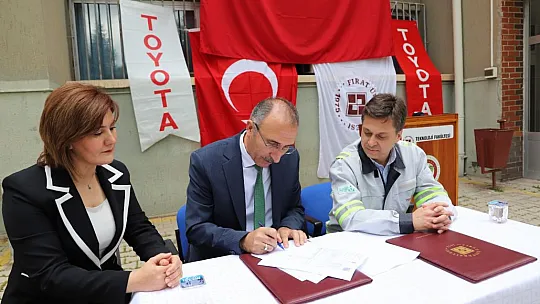 Toyota'dan Fırat Üniversitesi'ne Hibe Desteği